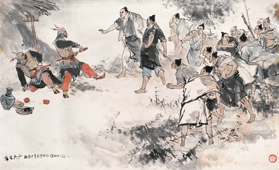 陈胜、吴广在起义中的口号是什么-陈胜吴广起