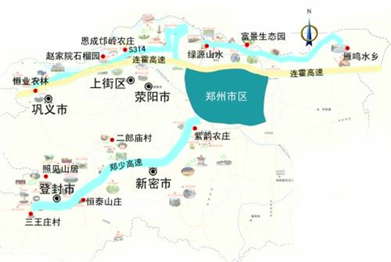 郑州巩义邙岭鲜杏采摘节开幕持续至20日（巩义采摘园）