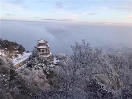 白云山迎来醉美冬景，摄影作品有奖征集中