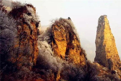 有一种满足，是游遍新乡南太行的冬季美景！