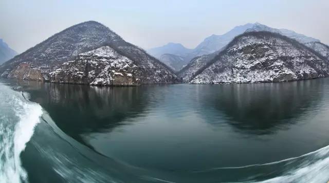 青天河迎来今冬初雪，带你追寻向往的冬季雪景