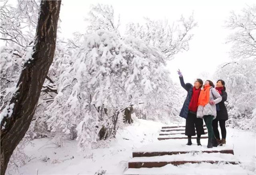 观雾凇，赏雪景，黛眉山邀您赴一场冰雪盛会