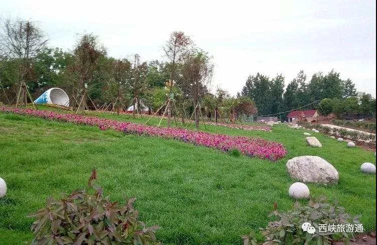 西峡陈河坡花海果香生态园，世外桃源风光惹人醉（陈河坡花海果香）