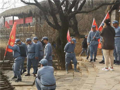 踏春出游季，济源愚公移山红色教育基地迎来第一批学员