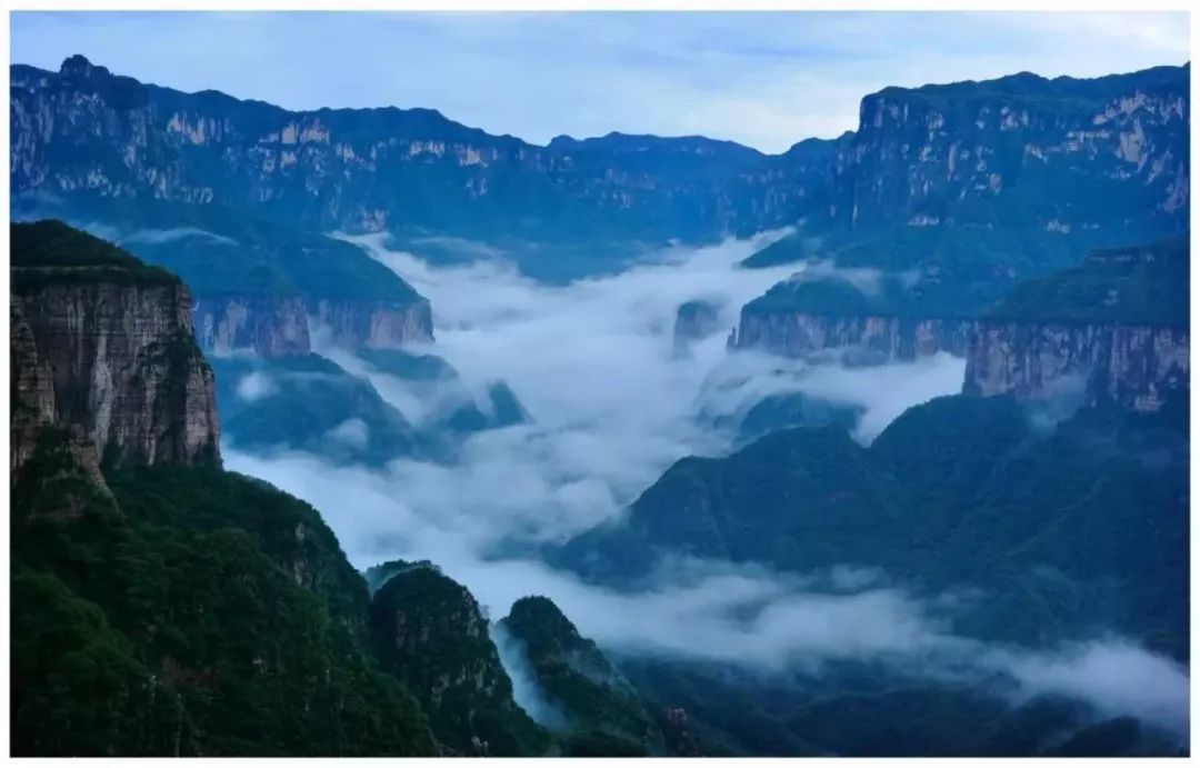 雨后的新乡南太行带你感受不一样的视觉美!(新乡南太行景区官网) 雨后的新乡南太行带你感受不一样的视觉美!(新乡南太行景区官网)