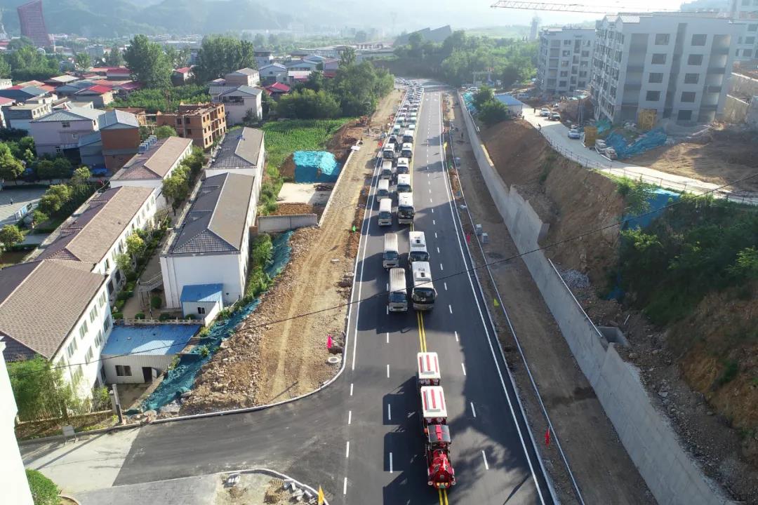 要发展，路要宽！老君山旅游通道竣工通车！