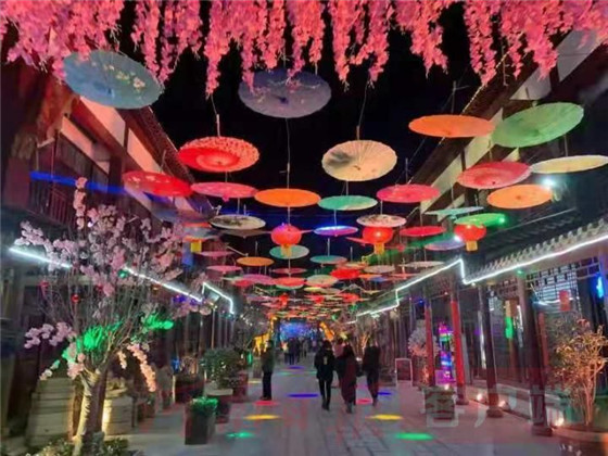 巩义：文旅融合年味浓 就地过年也精彩