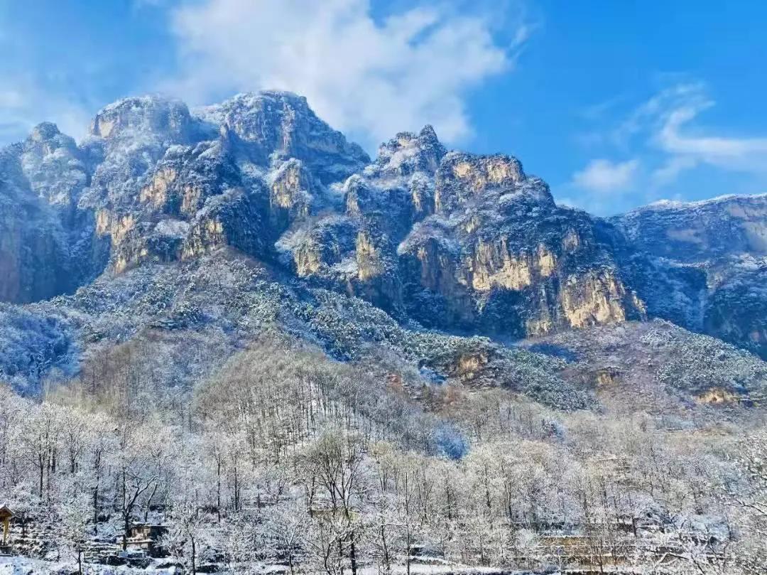新乡南太行|雪后美景!(新乡南太行景区官网) 新乡南太行|雪后美景!(新乡南太行景区官网)