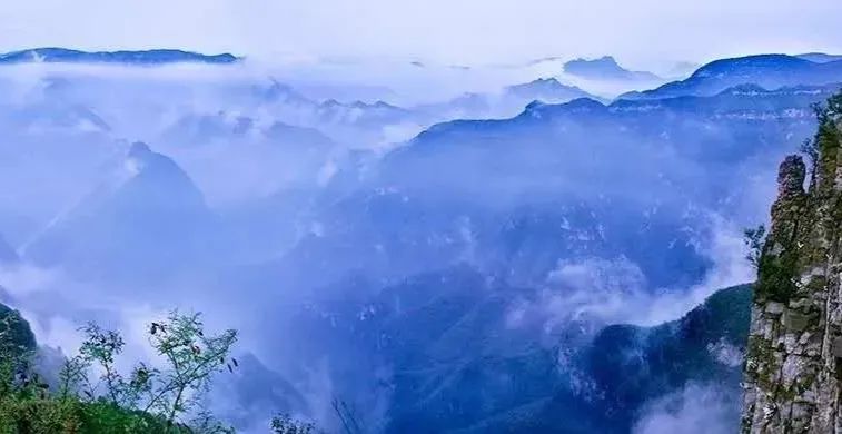 云海仙境入画来！雨后的青天河美如画！（云天海在哪里?）