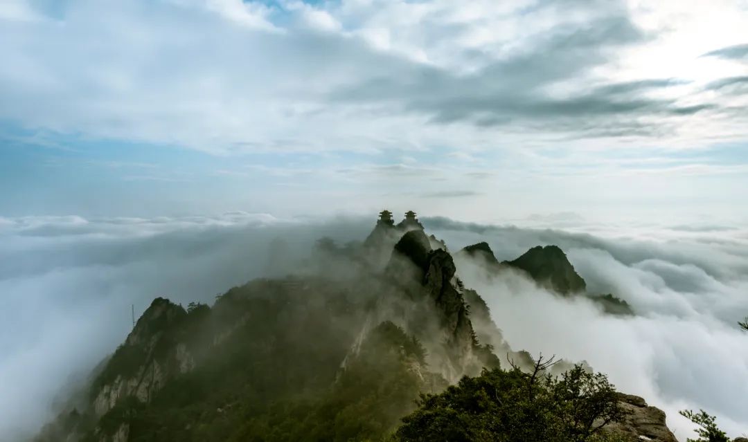 登山观老君山云海如沐仙境！（老君山云海在哪）
