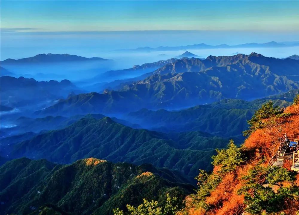 那些初秋的浪漫，藏在老君山的这些地方（老君山深秋景色）