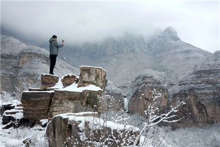 林州春雪，如约而至（林州的春天作文）