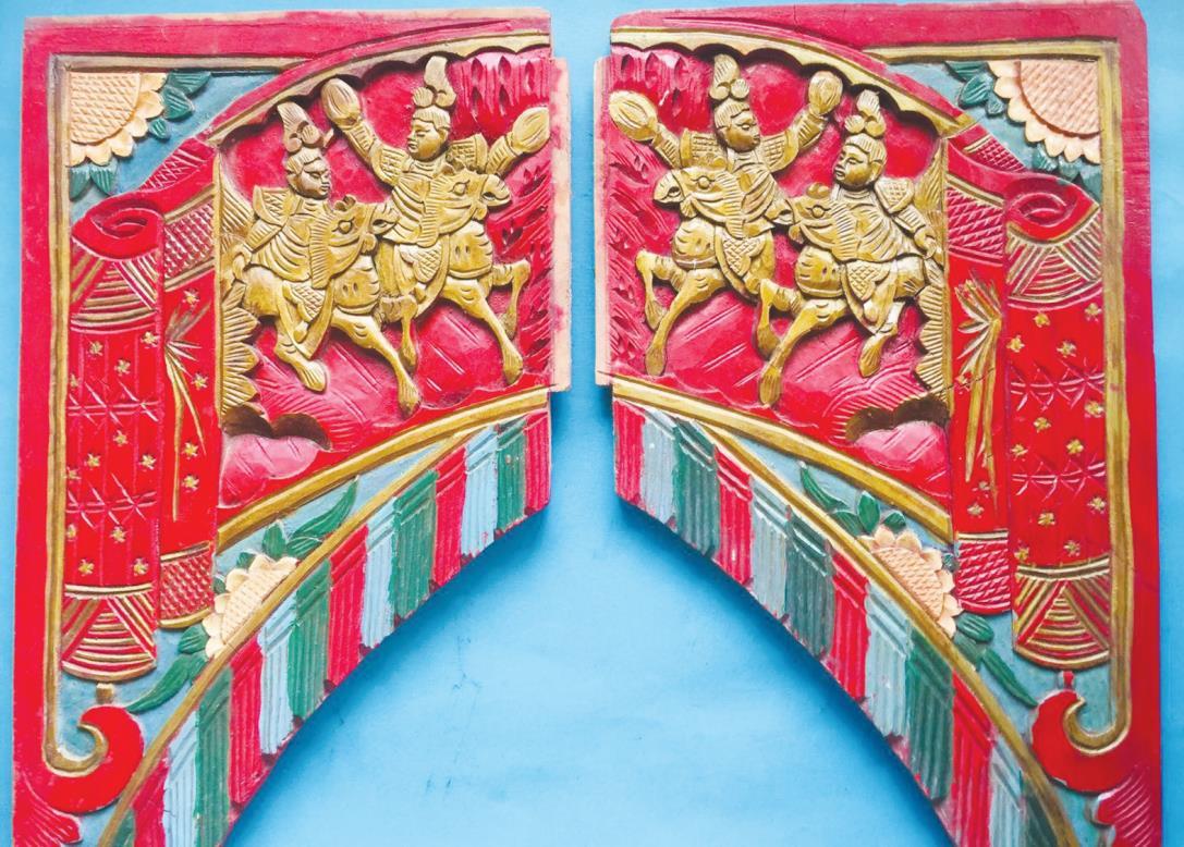 南阳 | 清代木雕花板 讲述英雄故事（南阳木雕工艺品市场在哪里）