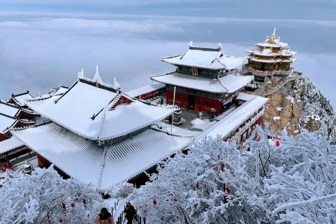 央视再次关注老君山丨​雪后盛宴美不胜收（央视今日关注最新一期一）