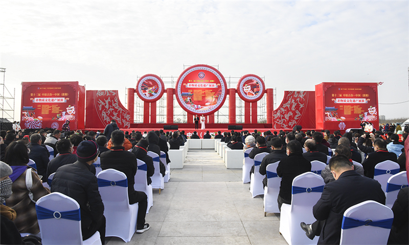 第十三届中原古韵—中国(淮阳)非物质文化遗产展演开幕（周口淮阳文化宫）